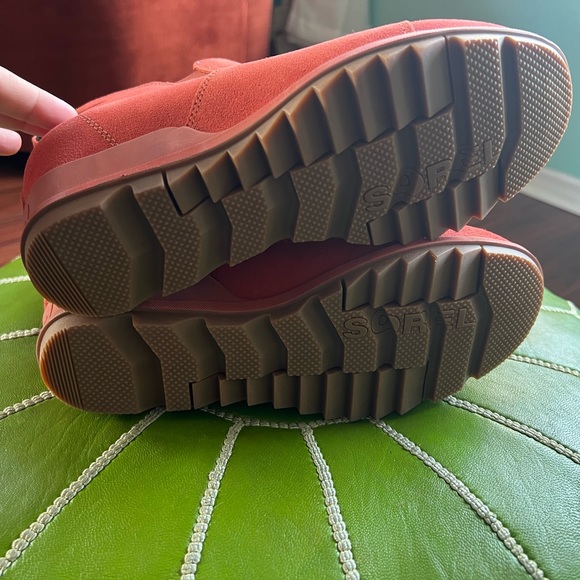 Sorel Evie suede wedge pullon bootie NEW NWT - Picture 2 of 10